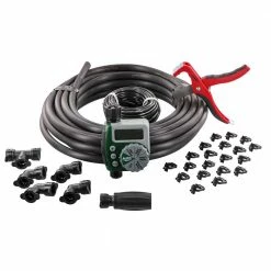 Orbit Garden Box Drip Watering Kit with Hose Faucet Timer