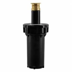 Orbit 2 in. Professional Series Pressure Regulated Pop Up Spray Head Sprinkler with Brass Half Pattern Twin Spray Nozzle