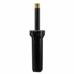 Orbit 4 in. Professional Pressure Regulated Spray Head Sprinkler with Brass Quarter Pattern Twin Spray Nozzle