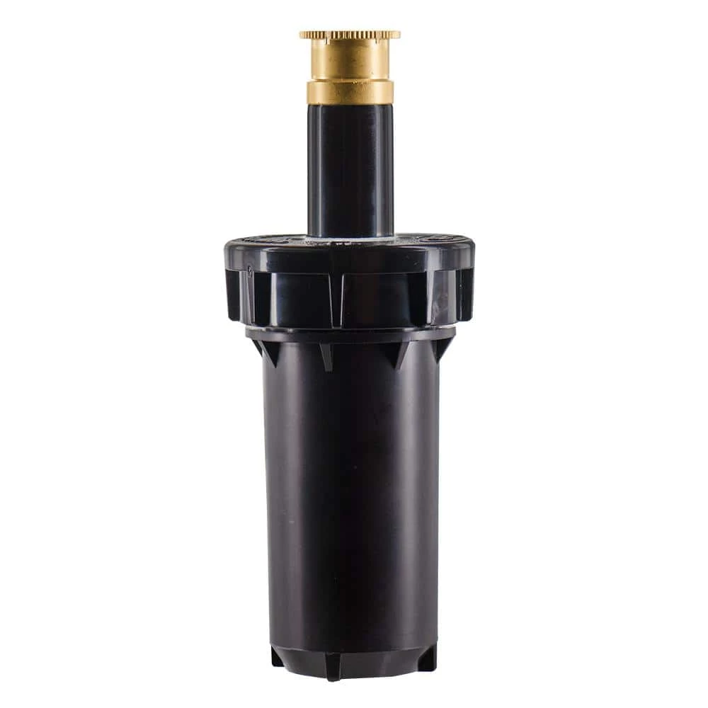 Orbit 2 in. Pressure Regulated Pop Up Spray Head Sprinkler with Brass Center Strip Pattern Twin Spray Nozzle 1 Orbit 2 in. Pressure Regulated Pop Up Spray Head Sprinkler with Brass Center Strip Pattern Twin Spray Nozzle