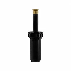 Orbit 3 in. Professional Pressure Regulated Spray Head Sprinkler with Brass Half Pattern Twin. Spray Nozzle