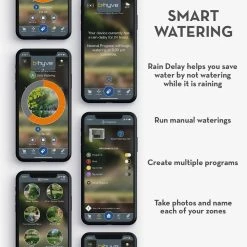 Orbit B-hyve XR 8-Zone Smart Sprinkler Controller -Spring Hill Nurseries Shop blacks orbit irrigation controllers 57985 1d 1000