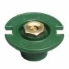 Orbit 1/4 Pattern Plastic Flush with Brass Nozzle