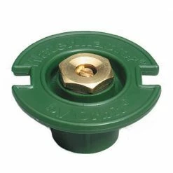 Orbit 1/4 Pattern Plastic Flush with Brass Nozzle