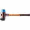 Halder 3.5 lbs. Simplex 60 Mallet with Soft Blue Rubber and STAND-UP Black Rubber Inserts
