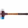 Halder Simplex 50 2.5 lbs. Mallet with Soft Blue Rubber Non-Marring, Superplastic Inserts