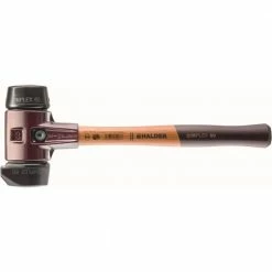 Halder Simplex 60 3.5 lbs. Mallet with Black Rubber and STAND-UP Black Rubber Inserts
