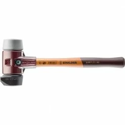 Halder 12 oz. Simplex 30 Mallet with Black Rubber, Grey Rubber Non-Marring Inserts