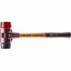 Halder Simplex 60 3.5 lbs. Mallet with Black Rubber and Red Plastic Inserts
