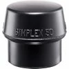 Halder Simplex 100 Replacement Face Insert, Black Rubber