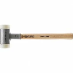 Halder Supercraft 35 Dead Blow 1.23 lbs. Nylon Hammer with 13.19 in. Hickory Handle
