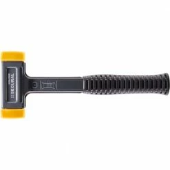 Halder Secural Dead Blow 2.2 lbs. Polyurethane Hammer with 12.2 in. Steel Handle Rubber Grip