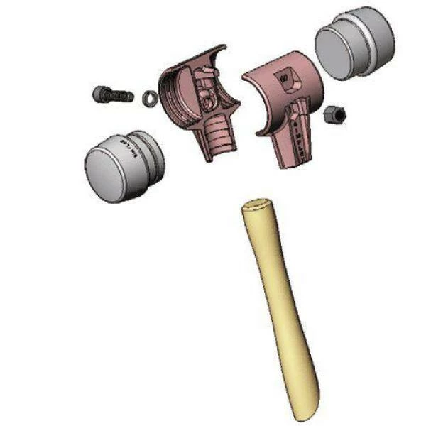 Halder Simplex 30 0.32 lbs. Copper Replacement Face 2 Halder Simplex 30 0.32 lbs. Copper Replacement Face - Image 2