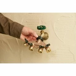 Orbit 4-Outlet Brass Hose Faucet Manifold -Spring Hill Nurseries Shop orbit hose connectors 27930 31 1000