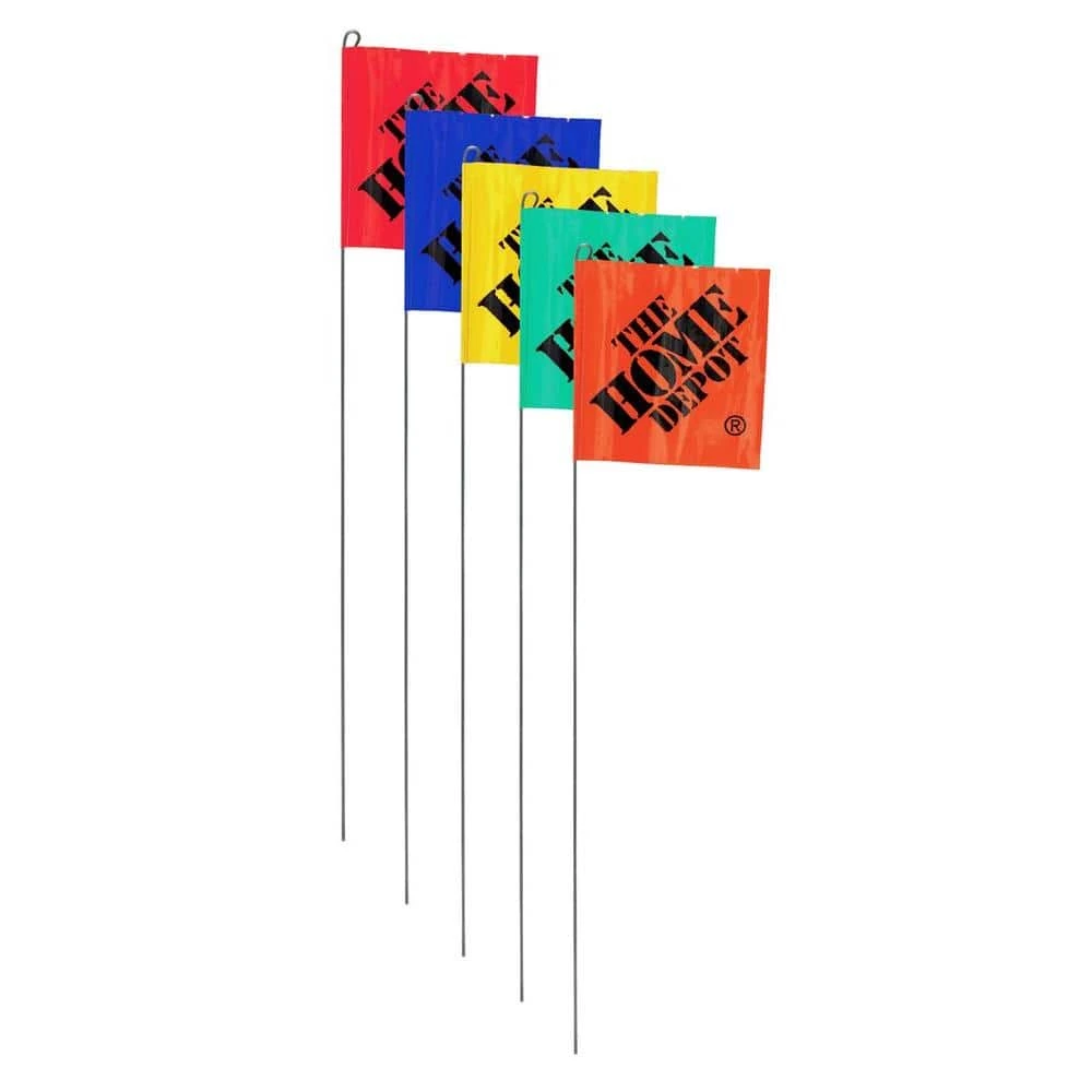 Orbit 15 in. Irrigation Flags (10-Pack) 1 Orbit 15 in. Irrigation Flags (10-Pack)