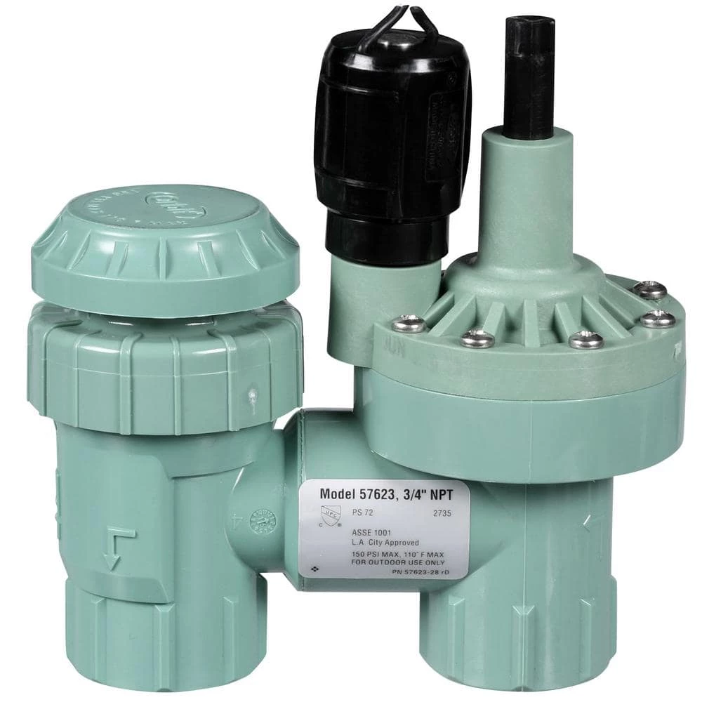 Orbit 3/4 in. Plastic FPT Automatic Anti-Siphon Zone Valve 3 Orbit 3/4 in. Plastic FPT Automatic Anti-Siphon Zone Valve - Image 3
